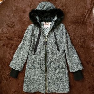 *EUC* Juicy Couture Tweed Coat (size S)